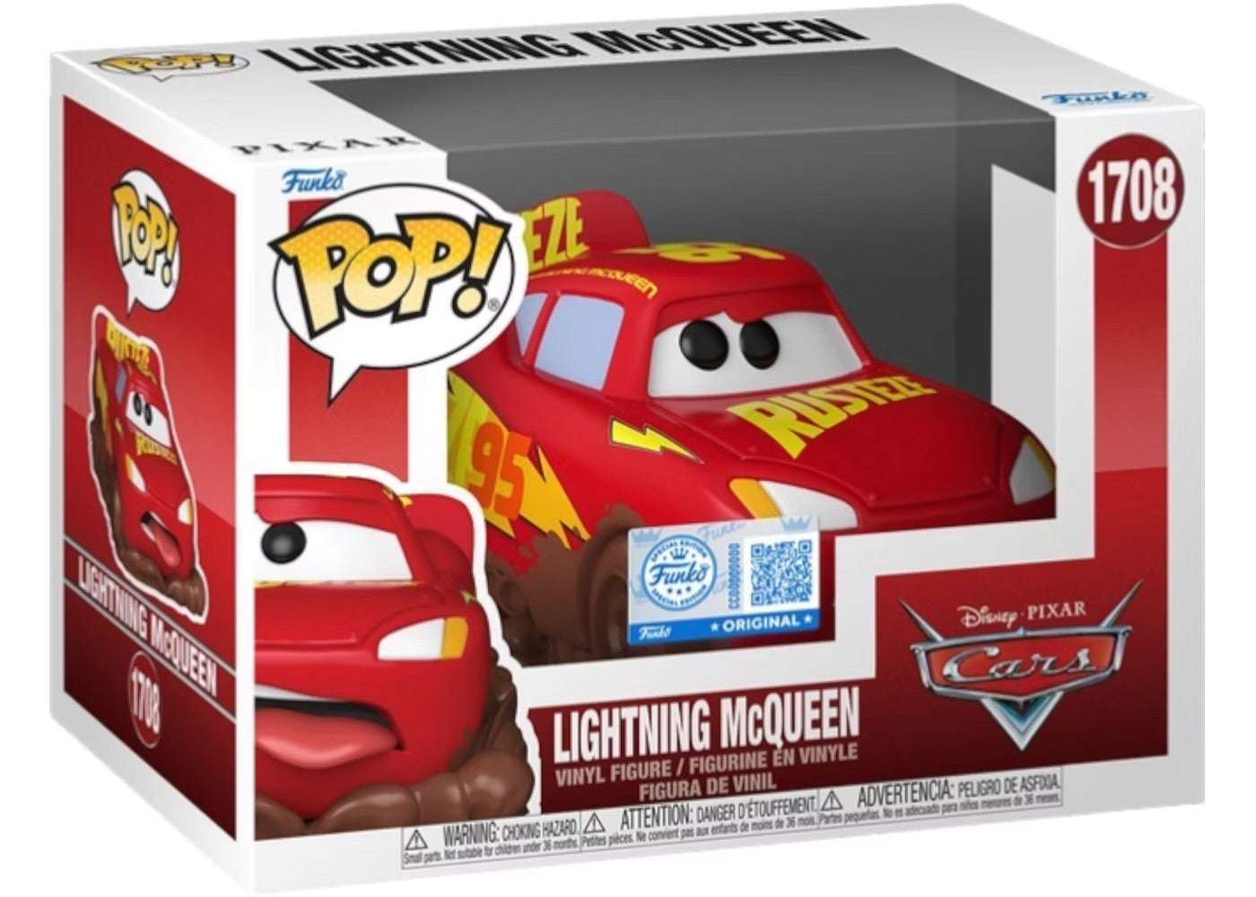 Cars lightning McQueen funko (1708)